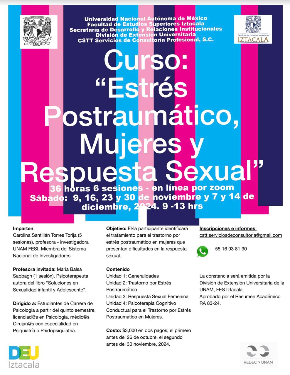 Psicoterapia Dra. Carolina Santillán Torres Torija